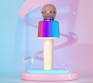 Microphone karaoké intelligent avec affichage Connexion <span class=keywords><strong>Bluetooth</strong></span> Haut-parleur Intégré n Sing Freely Système de sonorisation Home Cinéma Haut-parleur - Product Image 3