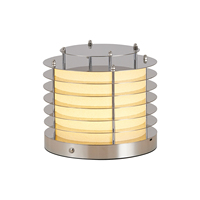Lampe de table moderne avec abat-jour côtelé superposé, design à poteau vertical, lumière ambrée chaude, lampe de chevet, lampe de nuit, décoration de chambre à coucher, lampe de table pour hôtel
