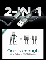 Lisen haute qualité meilleur vendeur 2023 câble de données de téléphone portable A/C à C USB 3.0 2M câble de données de charge pour téléphone