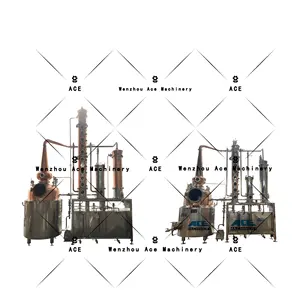 Colonne de Distillation toujours 50l, 100l, 200l distillateur d'alcool domestique 100l distillateur de cuivre