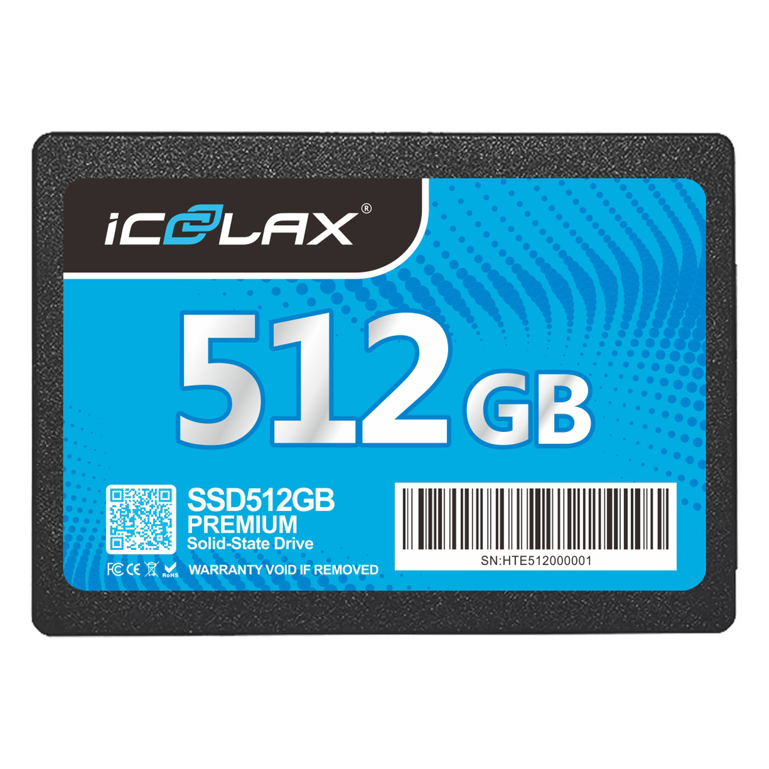 ICOOX Solid State Drive 2.5'' SATAIII - 512GB High Speed
