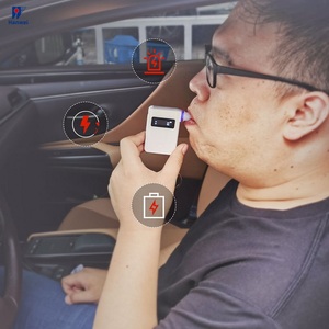 Mini chaveiro pessoal bafômetro célula combustível sensor digital respiração álcool screener - Product Image 4