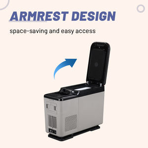 Mini réfrigérateur portable CF15 <span class=keywords><strong>Alpicool</strong></span>, type accoudoir, alimentation par batterie, congélateur, camping, réfrigérateur électrique portable à compresseur - Product Image 6