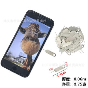 Outil d'éjection de carte SIM étendu en alliage d'aluminium pour smartphones Apple et Android – Accessoire de remplacement - Product Image 3