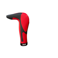 2 uds ODI silicona antideslizante a prueba de golpes 22,2mm manillar integrado moldura cuerno puños conjunto para Brompton MTB BMX bicicleta plegable