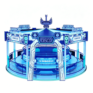 Atracción de Diversión Comercial Disco Tagada, Plataforma Giratoria Personalizada para Parques de Atracciones, Atracción de Emoción para Niños y Adultos - Product Image 1