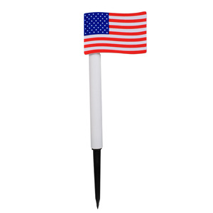<b>Solar</b> Led Flag <b>Lights</b> Outdoor Waterproof Garden Lawn Decorative <b>Solar</b> Powered Stake <b>Light</b> - Product Image 4