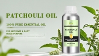 Huile essentielle de patchouli de haute pureté pour la fabrication de parfums, cosmétiques, savons, détergents