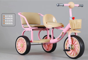 Nouveau modèle de <span class=keywords><strong>tricycle</strong></span> <span class=keywords><strong>double</strong></span> siège <span class=keywords><strong>pour</strong></span> enfants - Product Image 6