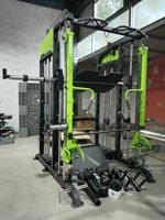 Entraîneur croisé de câble de poulie réglable de gymnastique commerciale Smith Machine équipement de gymnastique à domicile multifonctionnel support de Squat de puissance
