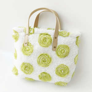 Bolsos <span class=keywords><strong>de</strong></span> Mano Personalizados para Mamá, Bolsos <span class=keywords><strong>de</strong></span> Hombro para Compras, <span class=keywords><strong>Suaves</strong></span> <span class=keywords><strong>y</strong></span> Cálidos, <span class=keywords><strong>de</strong></span> Felpa <span class=keywords><strong>de</strong></span> Cordero, con Bordado <span class=keywords><strong>de</strong></span> Rosa Dulce, con Asas <span class=keywords><strong>de</strong></span> PU - Product Image 1