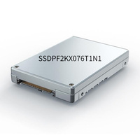 SSDPF2KX076T1N1 Internal New Metal 2.5" Wireless Server SSD 7.68TB U.2 15mm PCIe4.0 X4 NVMe TLC 7100MB/s R 4200MB/s W 1.1M/220K