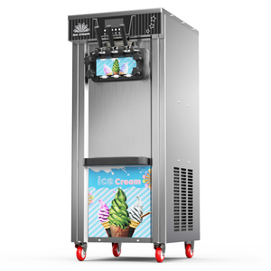 Machine à <span class=keywords><strong>glace</strong></span> molle verticale compacte professionnelle, modèle de comptoir, en acier inoxydable, certifiée Energy Star, 220V/110V - Product Image 5