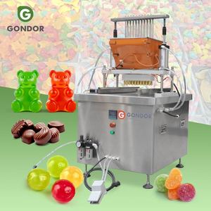 Gummy Nut <b>Chocolate</b> Cluster Mini Confectionery Depositor Small Scale Sweet Form Jelly Candy <b>Make</b> <b>Machine</b> - Product Image 1