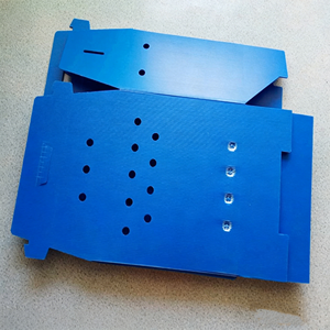 Industrial Grade PP Hollow <b>Sheet</b> Conductive Corrugated <b>Plastic</b> Board ESD for Electronic Component Packaging Factory Partition - Product Image 1
