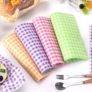 Papel para Envolver Alimentos, Papel Encerado Antigrasa con Logotipo Personalizado Impreso, Papel para Sándwiches y Hamburguesas de Grado Alimenticio, Venta Caliente de Fábrica - Product Image 3