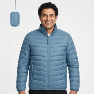 Nouvelle veste d'hiver matelassée de haute qualité 2026 pour hommes, vestes matelassées pour hommes, taille plus, veste épaisse à bulles - Product Image 1
