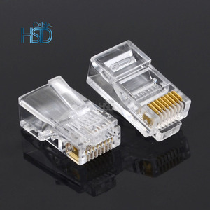 Wholesale Waterproof UTP 8p8c Cat5e Cat6 Cat7 Cat8 Plug <strong>RJ45</strong> Pass Through <strong>Connector</strong> - Product Image 6