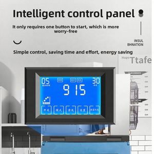 Máquina de Hielo Comercial de Autoservicio 220V para Mariscos, Totalmente Automática, Gran Capacidad 300kg, Hielo en Escamas Finas, Componente Central de Bomba - Product Image 3