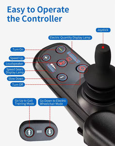Robot intelligent léger d'entraînement à la marche, déambulateur électrique, entraînement à la marche, exosquelette pour personnes à mobilité réduite, chaise motorisée - Product Image 2