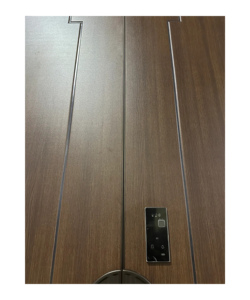 Thiết kế hiện đại thép bọc thép lối vào an ninh cửa bán buôn cho biệt thự nhà Hợp kim nhôm hoàn thành tấm kính vật liệu sắt - Product Image 3