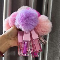 Lumineux Glitter Hairball Lip Oil Berry Tone Gel Formula Teinté Lip Oil Gloss Hydratant Changement de couleur Hydratant Shine