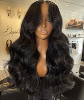 Vente en gros Full HD Lace Front perruques cheveux humains brésiliens sans colle cheveux bruts prédécoupés Remy perruques femmes longue longueur dentelle frontale perruques