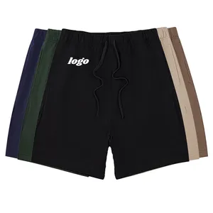 Conjunto de shorts de verão para homens de algodão unissex de alta qualidade personalizados OEM