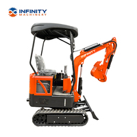 Nouvelle arrivée, prix bas, certificat CE, moteur Euro 5, mini-excavatrice chinoise de 1,6 tonne