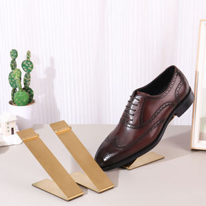 Espositore Portatile in Metallo per <span class=keywords><strong>Scarpe</strong></span>, Scaffale in Acciaio Inox, Espositori con Etichetta Privata per Negozi - Product Image 3