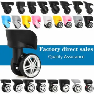 Trolley Wheels Travel Mute Wheels Universal Replacement Mute Suitcase Accessories Caster Plastic Luggage Wheels