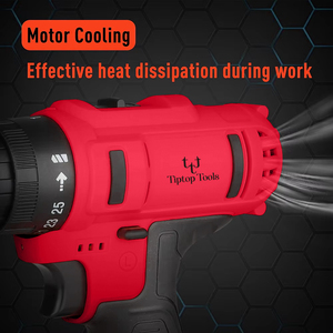 Chất Lượng Cao 18V 20V Lithium Pin Công Cụ Điện Cầm Tay Có Thể Sạc Lại 10Mm Biến Tốc Độ Không Dây Điều Khiển Khoan Thiết Lập Với Bits - Product Image 5