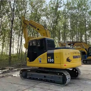 High Efficiency Construction <b>Machine</b> <b>Used</b> Komatsu Pc130 Earthmoving <b>Machine</b> Low Price 13Ton Excavator with Core Motor and Engine - Product Image 6