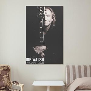 <span class=keywords><strong>Joe</strong></span> walsh Guitarist huyền thoại âm nhạc tối giản ngôi sao nhạc rock vải tường nghệ thuật Áp phích in hình & chân dung trang trí nhà treo tường - Product Image 3