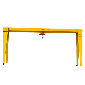 1t 2t 5t 10 ton <span class=keywords><strong>polipasto</strong></span> eléctrico pequeño sola viga grúa pórtico - Product Image 2