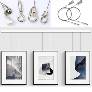 Bán buôn tùy chỉnh Treo Dây Sling biển quảng cáo đèn <span class=keywords><strong>Wire</strong></span> Rope Cáp Gripper với móc - Product Image 6