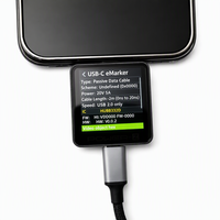 Câble USB-C vers USB-C tressé 100W 5A, charge rapide, type-C, nylon tissé, synchronisation des données pour ordinateurs portables, tablettes, smartphones, ordinateurs