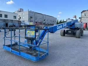 أحدث رافعة مقصية ذاتية الدفع <span class=keywords><strong>Genie</strong></span> S85 بوزن 17237 كجم مع ذراع تلسكوبي ومحرك كهربائي - Product Image 5