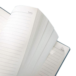 Carnet <span class=keywords><strong>en</strong></span> cuir A5 multicolore, bicolore avec boucle ronde - Idéal pour les cadeaux personnalisés et l'usage quotidien - Product Image 5