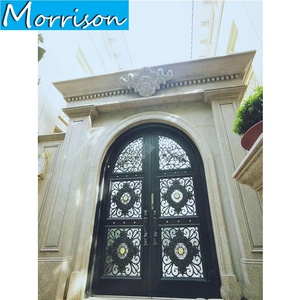 Puerta delantera de Casa de hierro fundido de alta calidad, venta al por mayor, todo tipo de puertas de <span class=keywords><strong>apartamento</strong></span> - Product Image 6