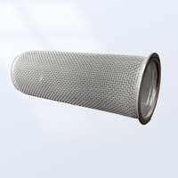 Tube filtrant cylindrique en acier inoxydable 304316, simple ou double couche, personnalisable, avec écran en maille tissée