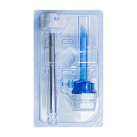 Trachée optique manuelle jetable GTK 12 mm pour utilisation chirurgicale en laparoscopie, légère et scellée