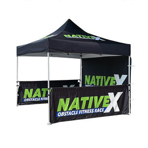Tenda Pubblicitaria in Lega di Alluminio 3x3 m con Logo Personalizzato per Eventi all'Aperto Fiere Promozioni Gazebo Pieghevole - Product Image 5