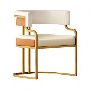 Chaise de bureau confortable de luxe léger avec dossier et siège réglables pour la maison, le bureau, la salle à manger, le canapé et la chambre - Product Image 5