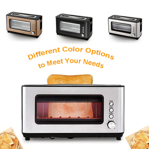 <span class=keywords><strong>Grille</strong></span>-<span class=keywords><strong>pain</strong></span> numérique domestique à 2 fentes longues avec voyant lumineux pour usage domestique - Product Image 5