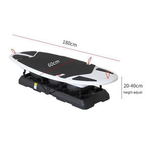 Tabla de <span class=keywords><strong>Surf</strong></span> Inflable para Entrenamiento de <span class=keywords><strong>Equilibrio</strong></span>, con Bolas de <span class=keywords><strong>Equilibrio</strong></span> y Base Antideslizante, para Interior y Exterior, para Gimnasio - Product Image 4