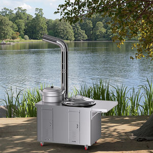 طباخ غاز خارجي من الفولاذ المقاوم للصدأ بسعر الجملة ، أواني طهي منزلية متنقلة بسعة 4 لتر ، غطاء مباشر من الفولاذ المقاوم للصدأ - Product Image 1