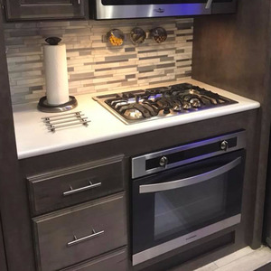 Armoire de cuisine multifonctionnelle Bibo, grand espace de rangement, meubles en acier inoxydable, accessoires en aluminium nid d'abeille pour la cuisine - Product Image 4