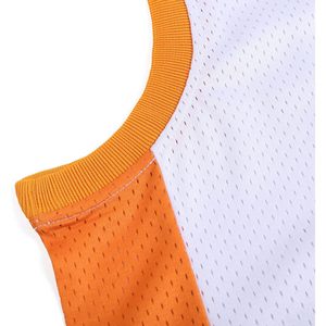 Pullonsy hommes col en V maille athlétique basket-ball maillot Hip Hop sport débardeur pour les fans - Product Image 3