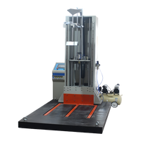 Machine de test de chute pour emballages intérieurs de cartons de grande taille, machine de test de chute pour colis et testeur de hauteur nulle pour les boîtes d'expédition logistique